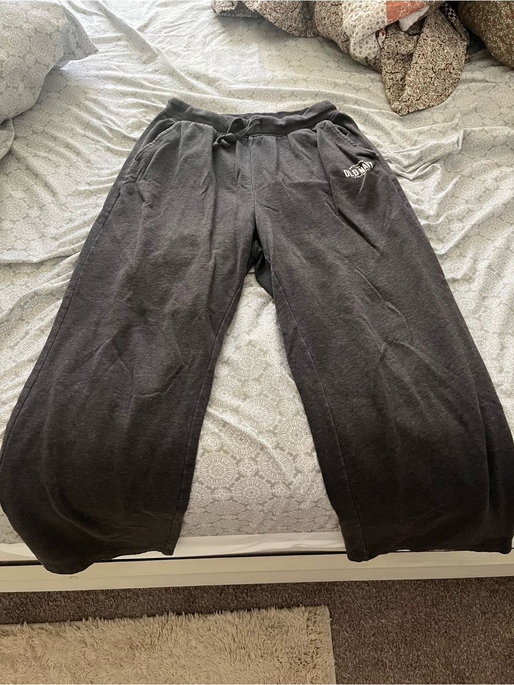 Old Navy Wide Leg Black Lounge Pants